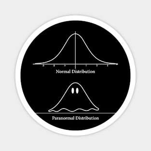Normal Distribution, Paranormal Distribution Math Gift Magnet